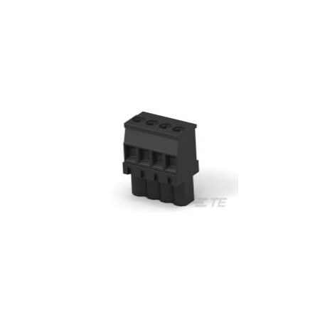 Te Connectivity 2POS.5MM VERT.PLUG LH BLCK 1546118-2